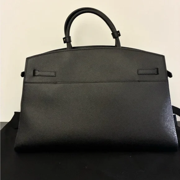 ✨ DeMellier The Hudson Bag Black Small Grain Leather - Picture 6 of 13